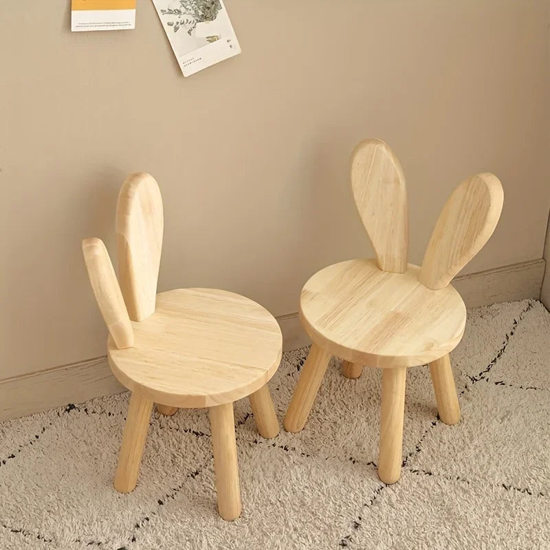 Adorable Rabbit Eared Kids Desk Chair - orangme.com