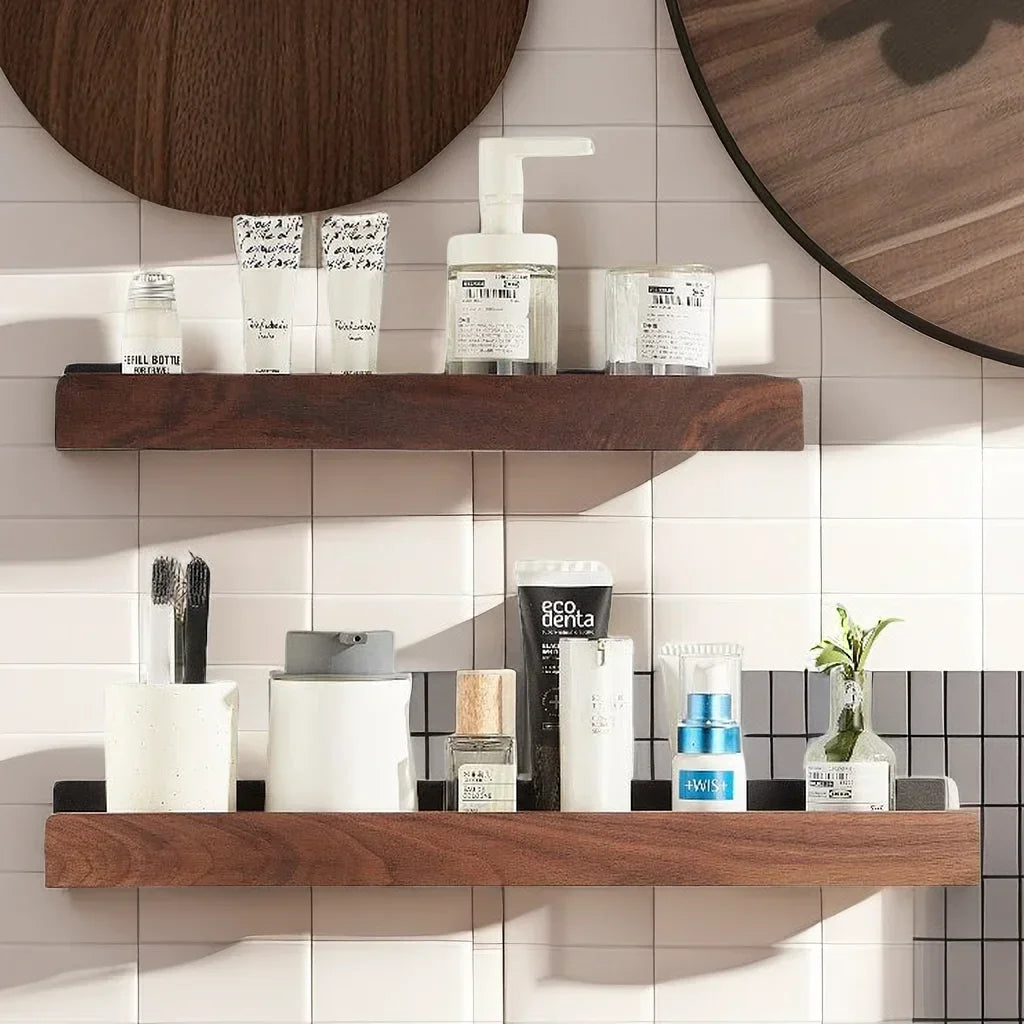 Bathroom Shelf: Waterproof, Easy Install, Versatile Use - orangme.com