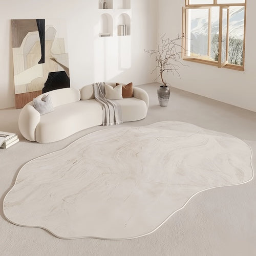 Cream Rug for living room, villa, spa, lounge, bedroom - orangme.com