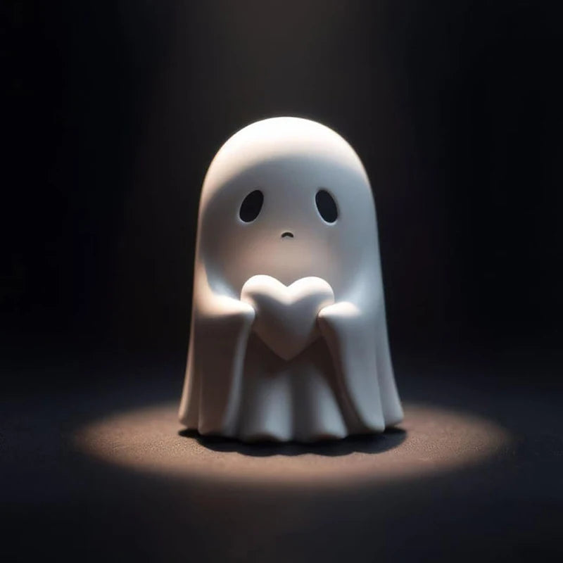 Cute Ghost Statue - orangme.com