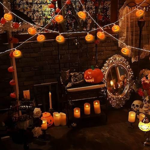 Halloween 1.5M/3M Battery Operated Led String LightsOrangme