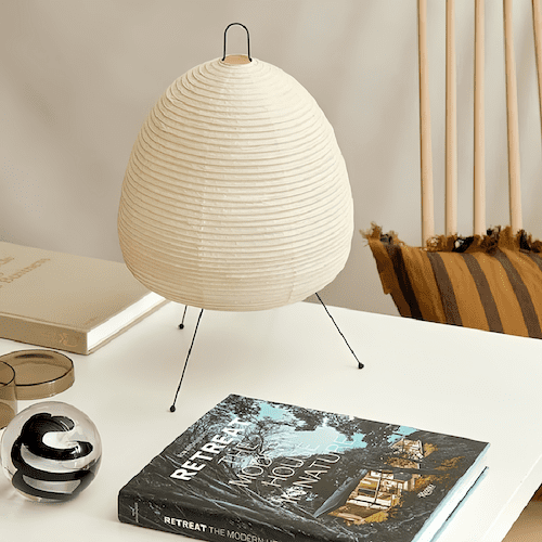 Japanese Rice Paper Desk Lamp - Orangme.com