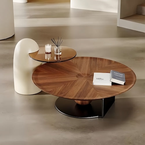 Luxury Modern Wood Living Room Coffee Table - orangme.com