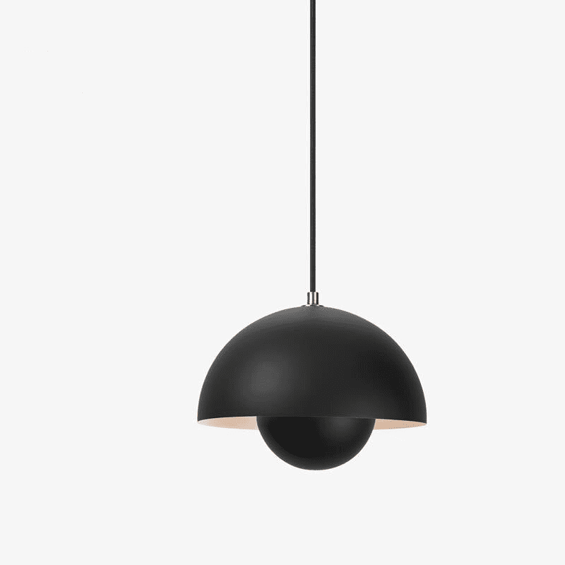 Matte Black Danish Pendant Light