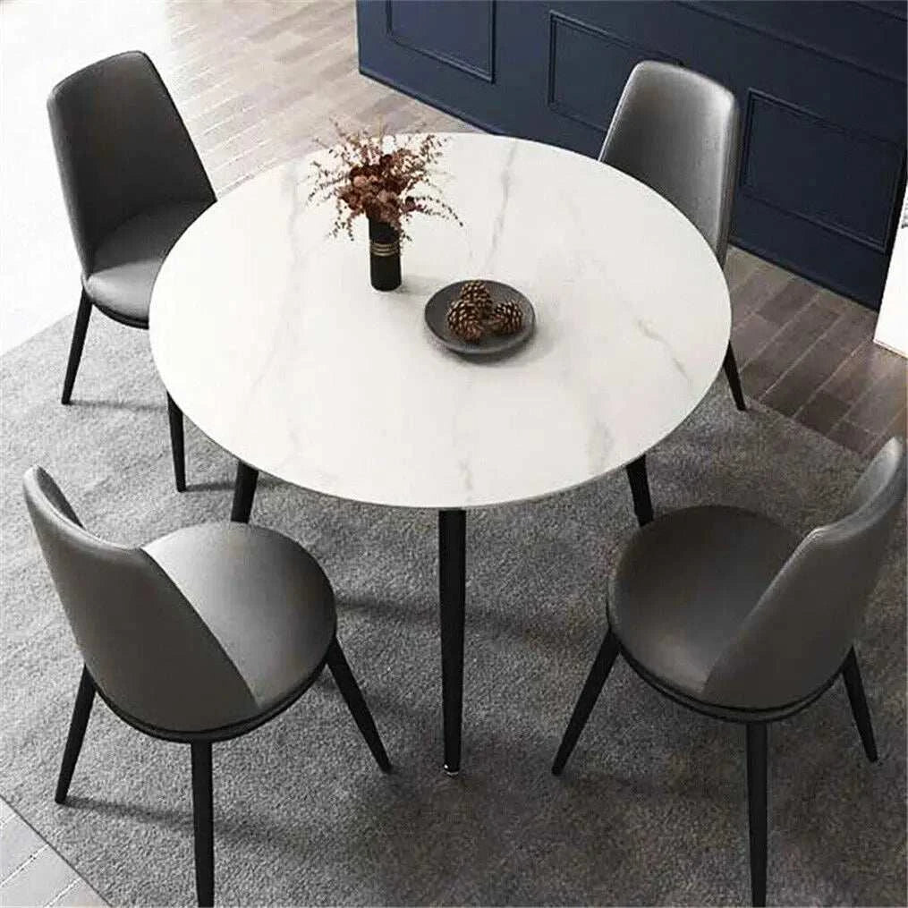 Modern Round Dining Table | Marble Living Room Table