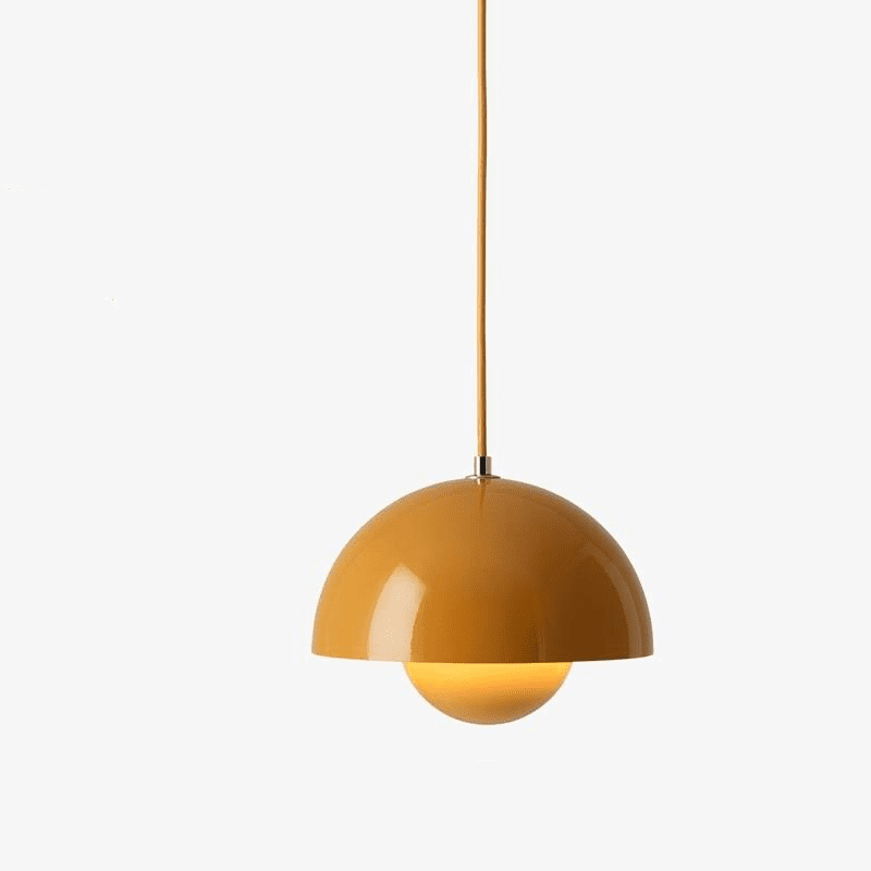 Mustard Yellow Danish Pendant Light 