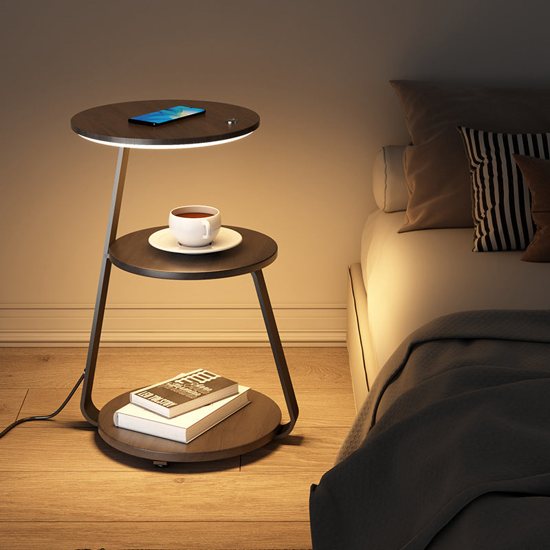 Creative Wireless Charger Bedside Table
