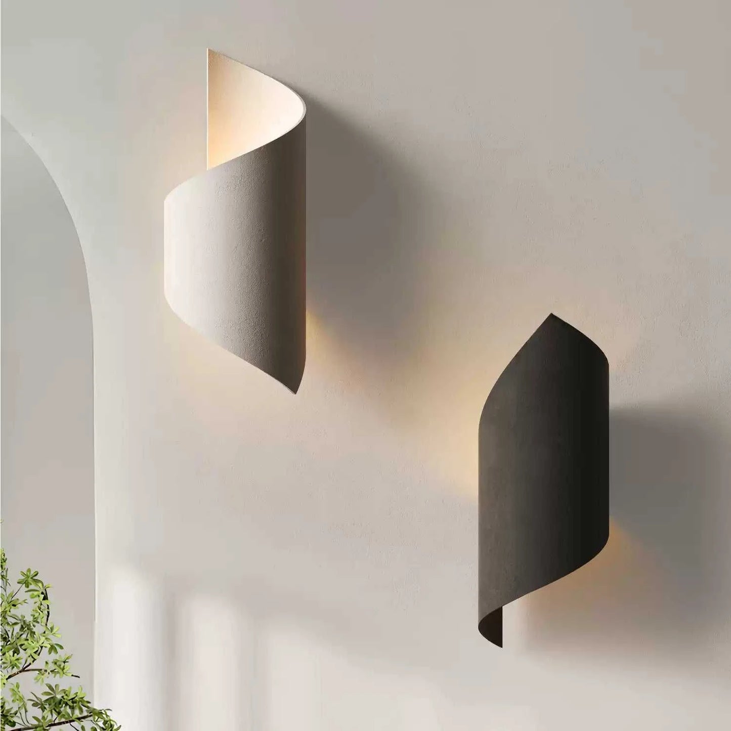 Modern Minimalist Nordic Wall Sconce - Mid-Century Art Decor for Bedroom, Hotel & Hallway