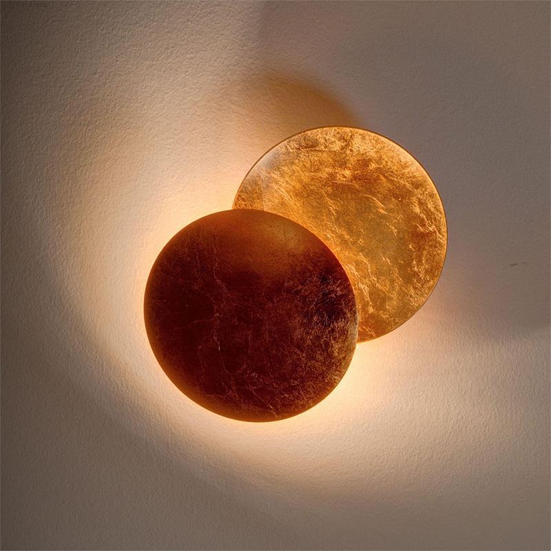 Led Moon Wall Light | Gathering Sun & Moon Design