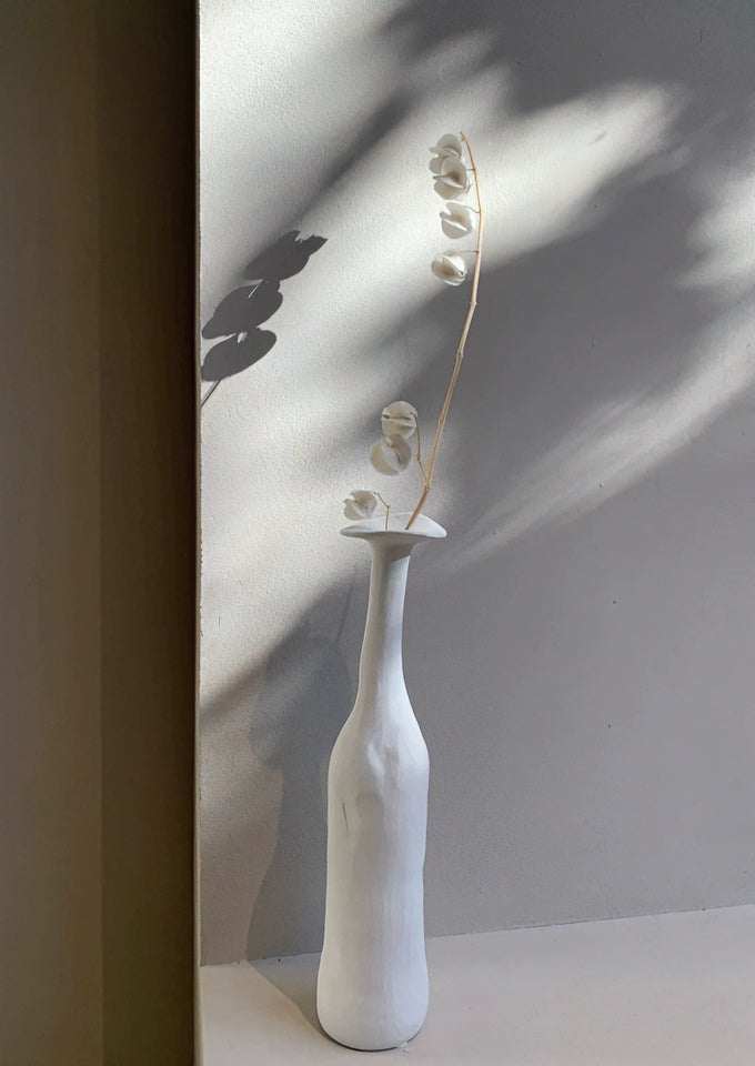 Morandi Creative Ceramic Vase - Minimalist Art Decor for Entryway & Living Room