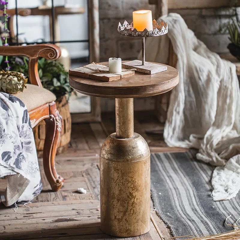 Retro Round Coffee Table