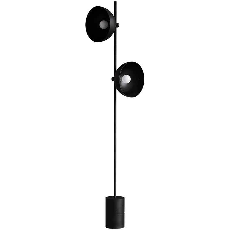 Black Minimalist Floor Lamp | Sleek and Timeless Look - Orangme
