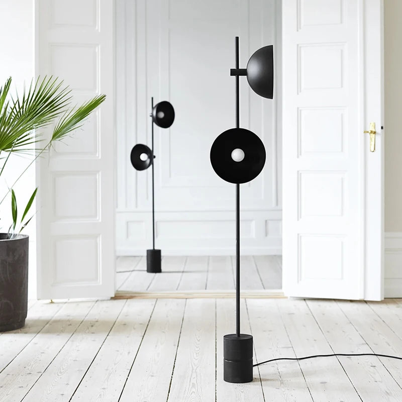 Black Minimalist Floor Lamp | Sleek and Timeless Look