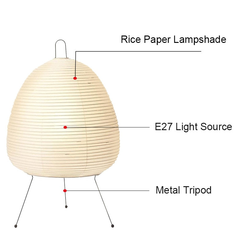 Japanese Floor Lamp | Traditional Design - Orangme