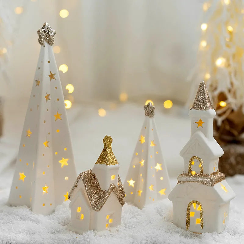 Christmas Ceramic Ornament | Ambiance Lights Decor