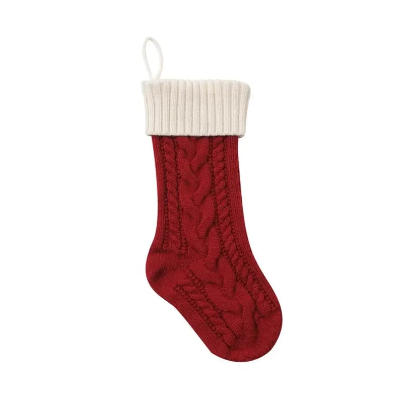 Knit Christmas Stockings | Needlepoint Christmas Stocking Kits - Orangme