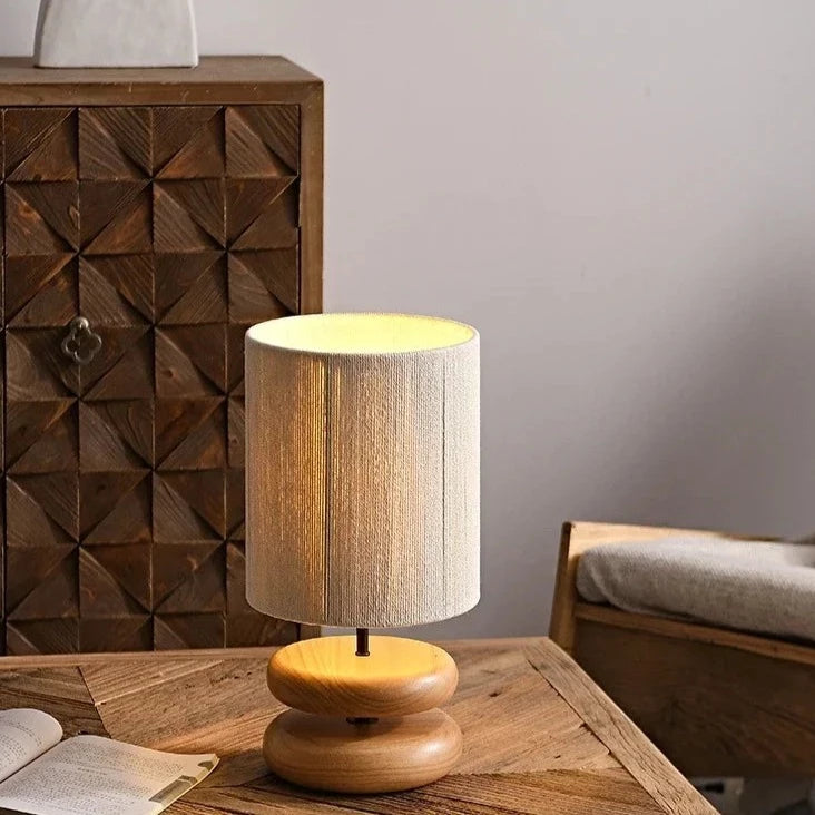 Japanese Style Wood Table Lamp | Embrace Elegance and Serenity