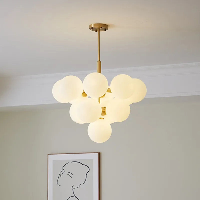 Glass Ball Led Ceiling Light Fixture | Contemporary Chic