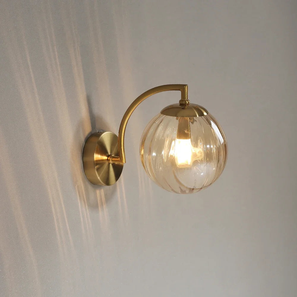 Glass Bedroom Wall Lights | Enhance Your Space with Contemporary ElegaOrangme