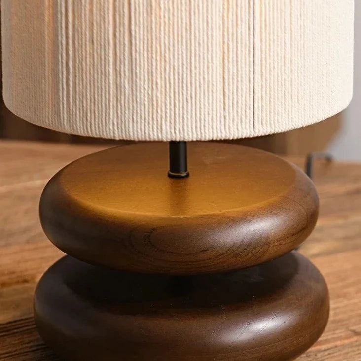 Japanese Style Wood Table Lamp | Embrace Elegance and Serenity