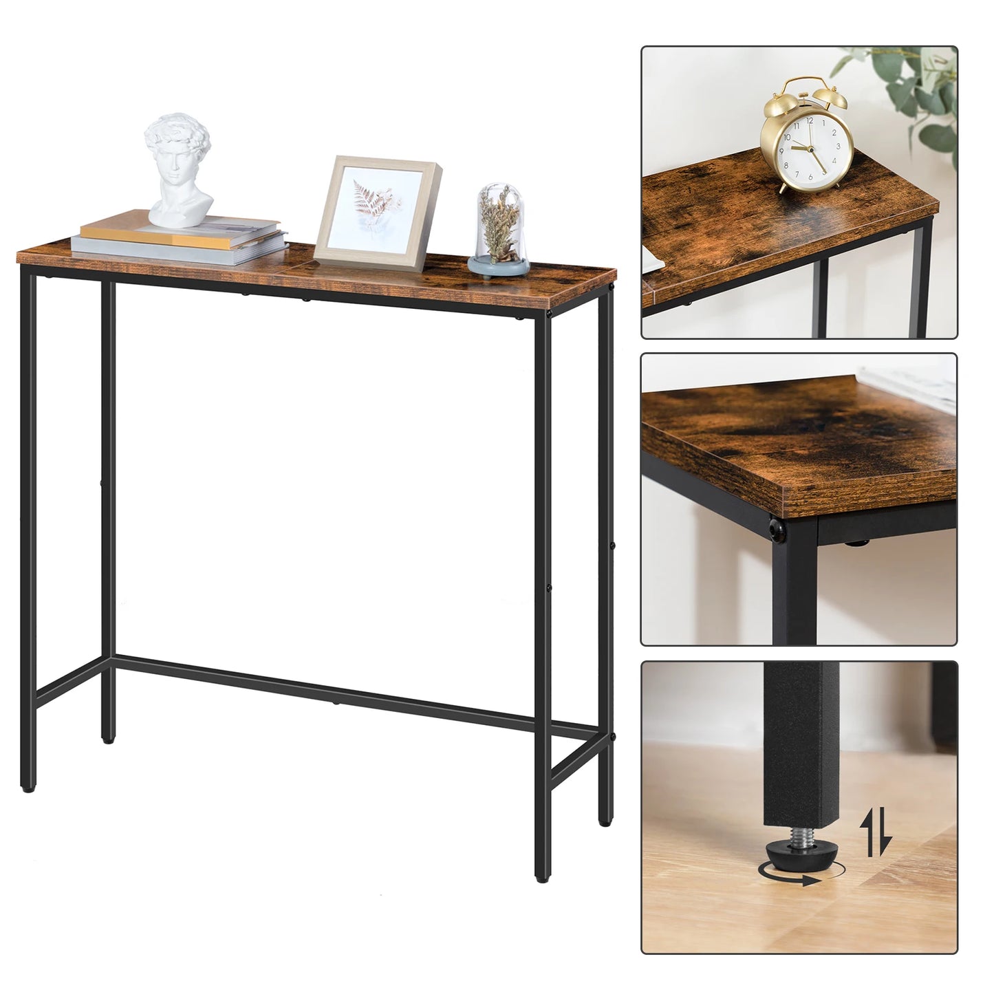 Multifunctional Narrow Console Table | Retro Nostalgia StyleOrangme