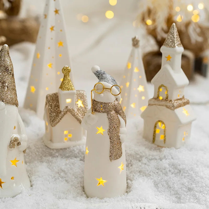Christmas Ceramic Ornament | Ambiance Lights Decor