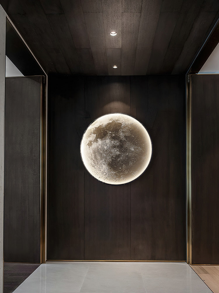 Modern Moon Wall Light | Luxurious Lighting - Orangme