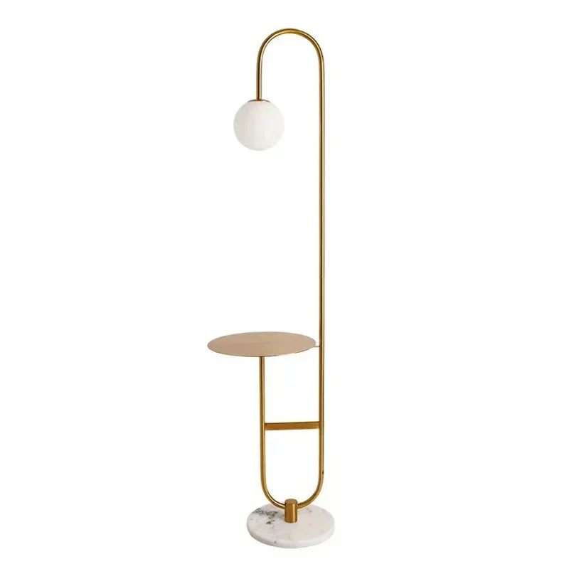Funky Floor Lamp with Table | Modern Design