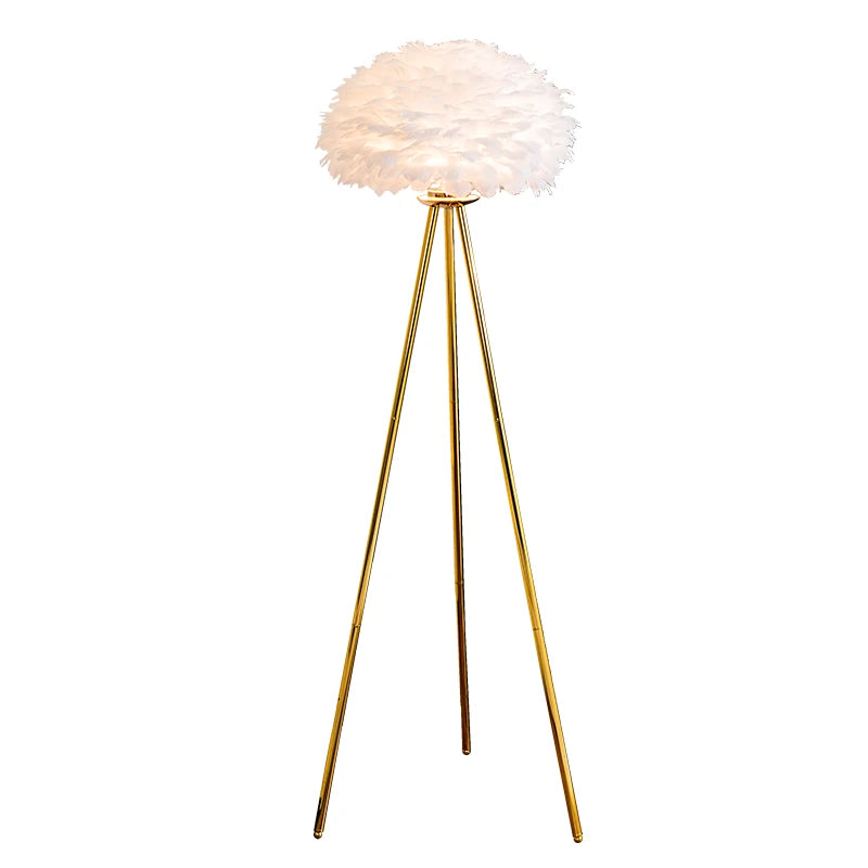 Feather Floor Lamp | Illuminate Your Space with Style