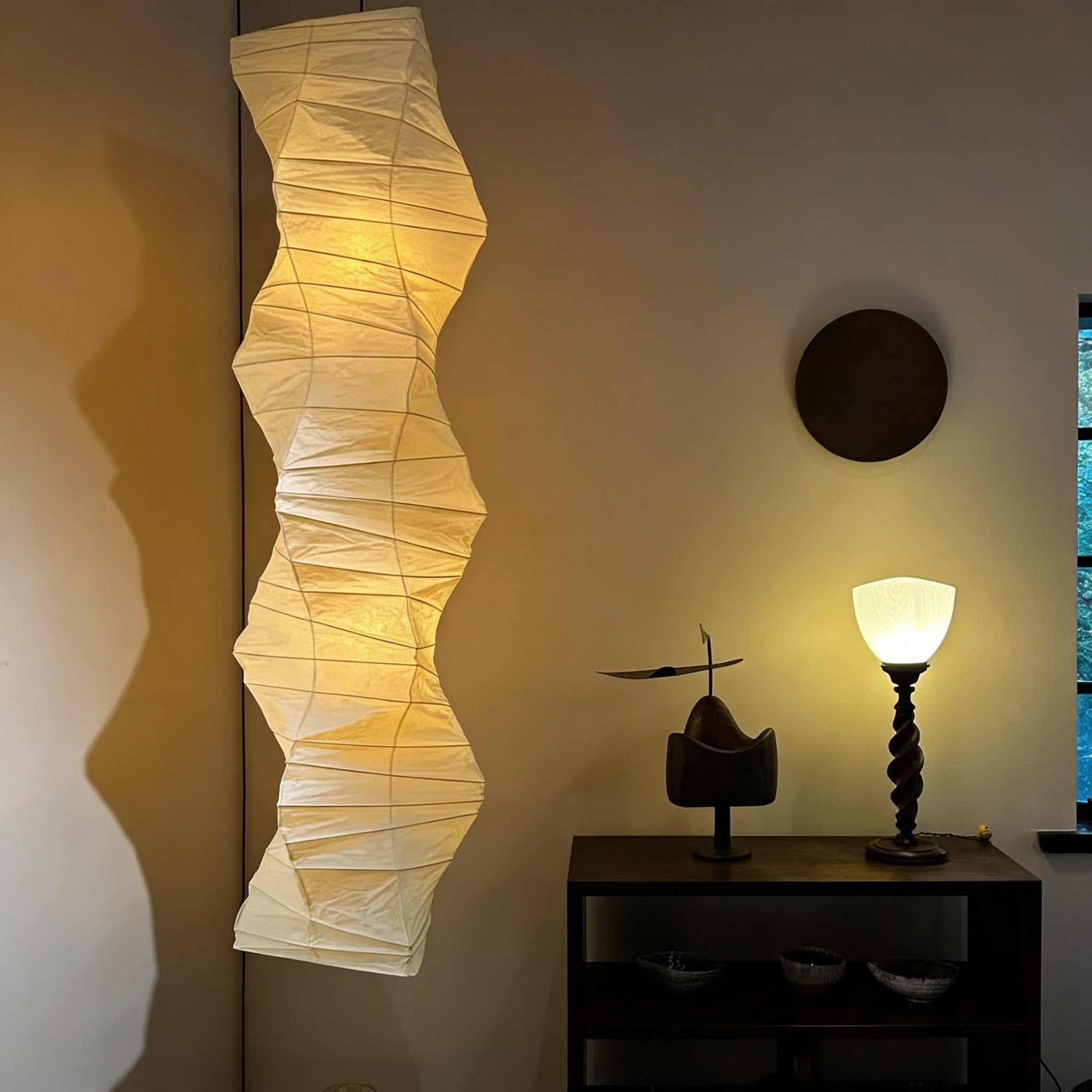 Staircase Rice Paper Pendant Light 