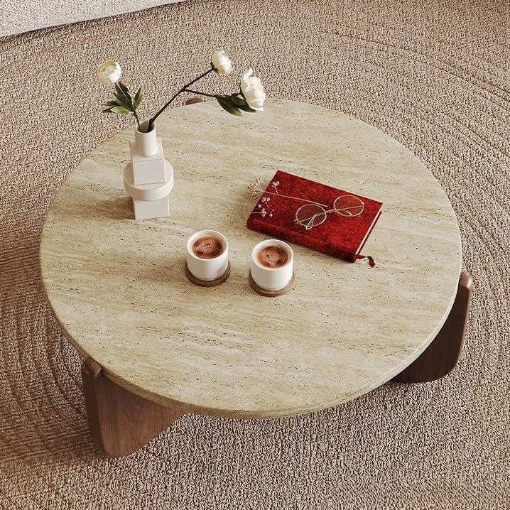 Travertine Coffee Table - orangme.com