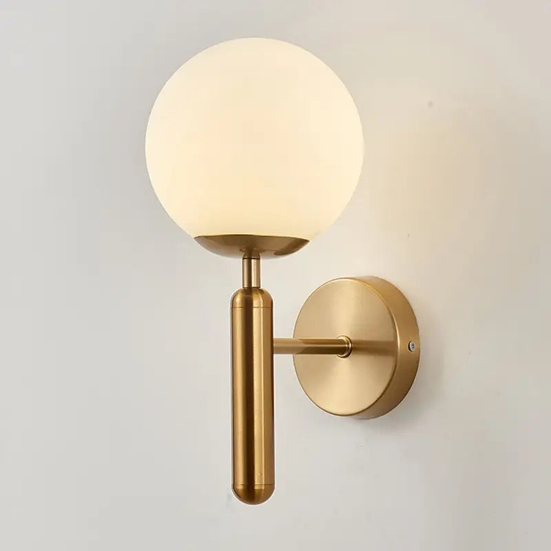 Single Head Glass Wall Light