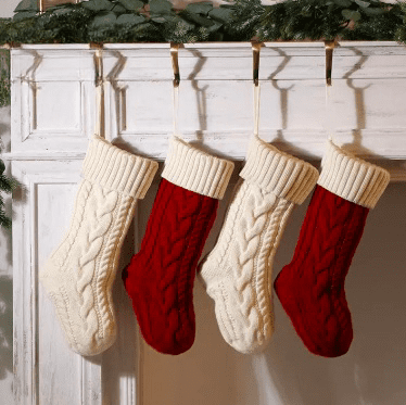 Knit Christmas Stockings | Needlepoint Christmas Stocking Kits - Orangme