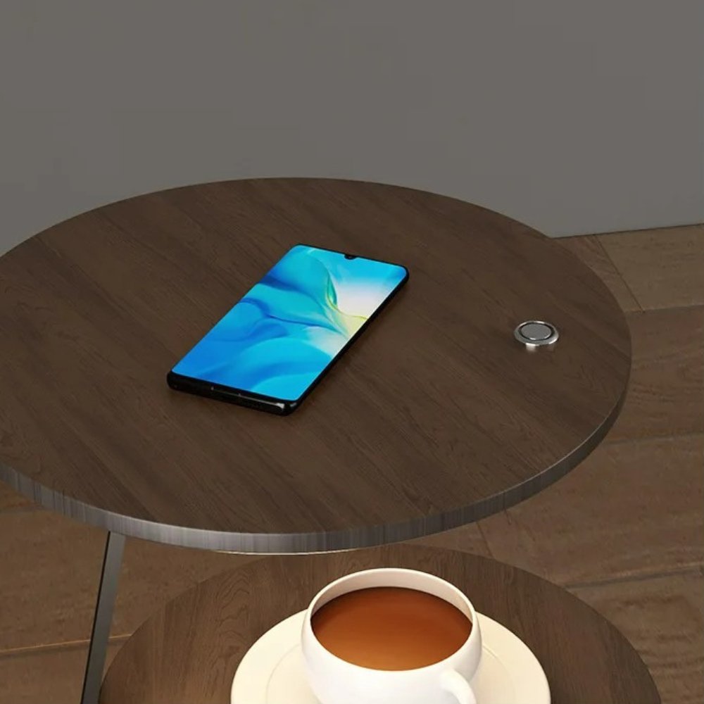 Bedside Table Wireless Charging | Functional Design