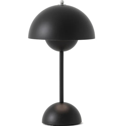 Black Mushroom Lamp | Flower Bud Table Lamp