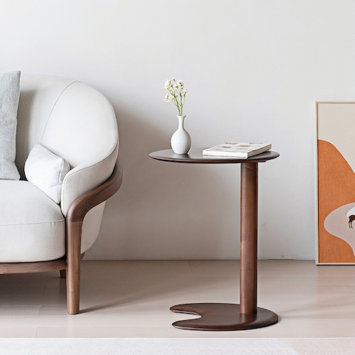 Solid Wood Drink Table | Refined Sophistication