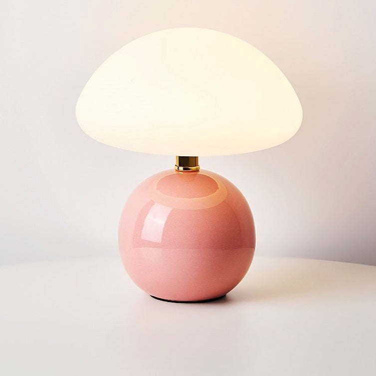 White Mushroom Lamp  | Flower Bud Table Lamps Night Lights - Orangme