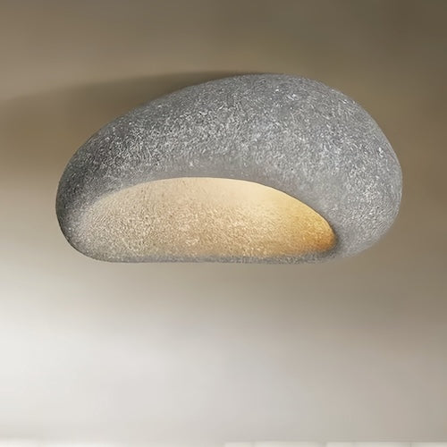 cement grey led ceiling light - orangme.com