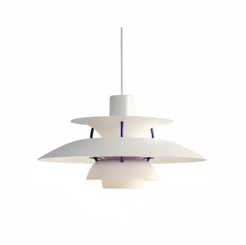 classic white shade pendant light