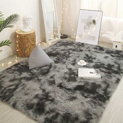 dark grey flush carpet for bedroom, living room - orangme.com