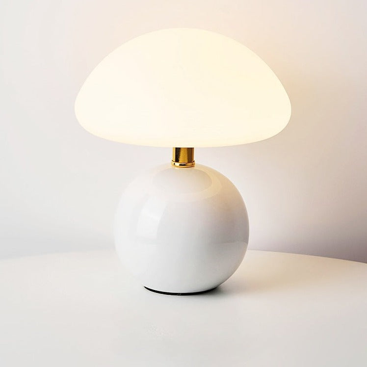 White Mushroom Lamp  | Flower Bud Table Lamps Night Lights - Orangme