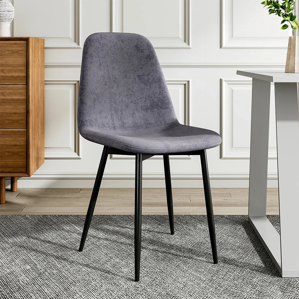 gray upholstered dining chair - orangme.com