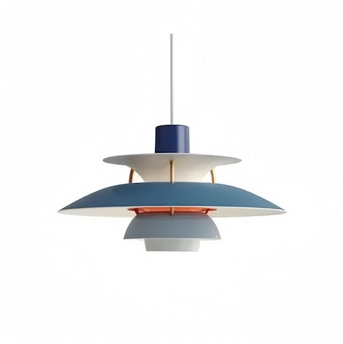 hues of blue pendant light