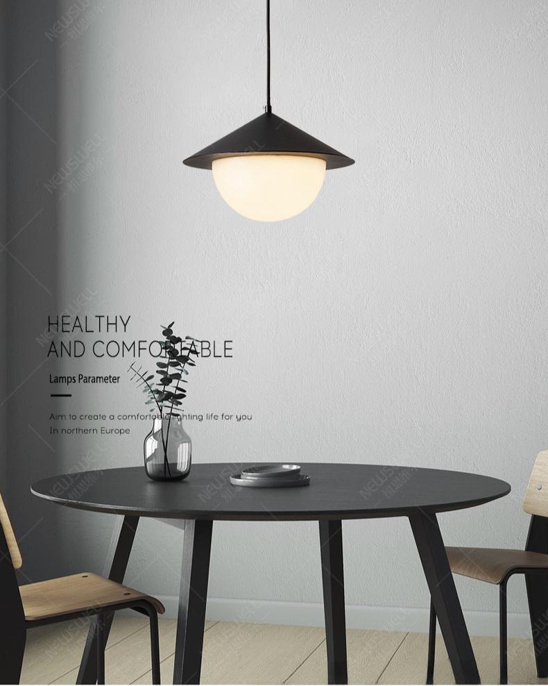 Dining Room Pendant Light | Hat Semi-Circular DesignOrangme