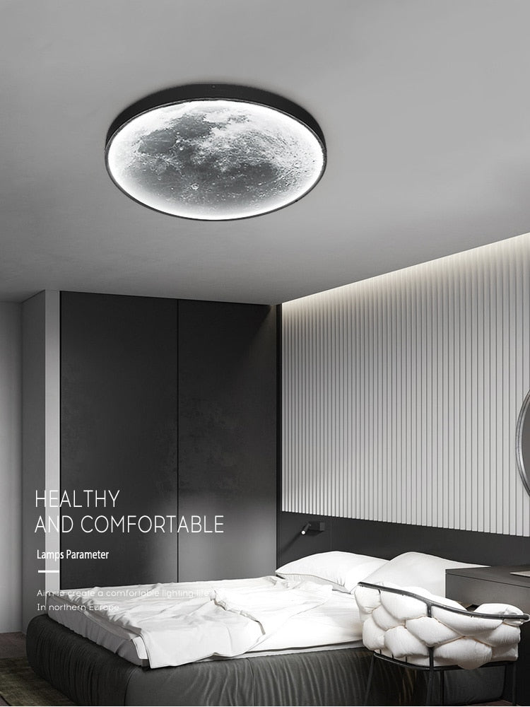 Modern Moon Ceiling Light | Luxurious Lighting - Orangme.com