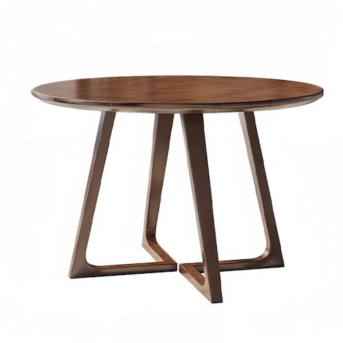 modern round dining table