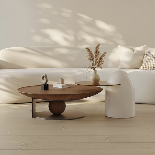 modern wood coffee table - orangme.com