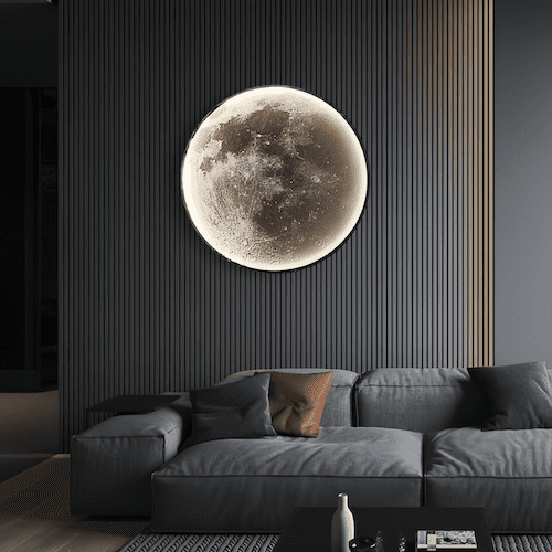 Modern Moon Wall Light | Luxurious Lighting - orangme.com