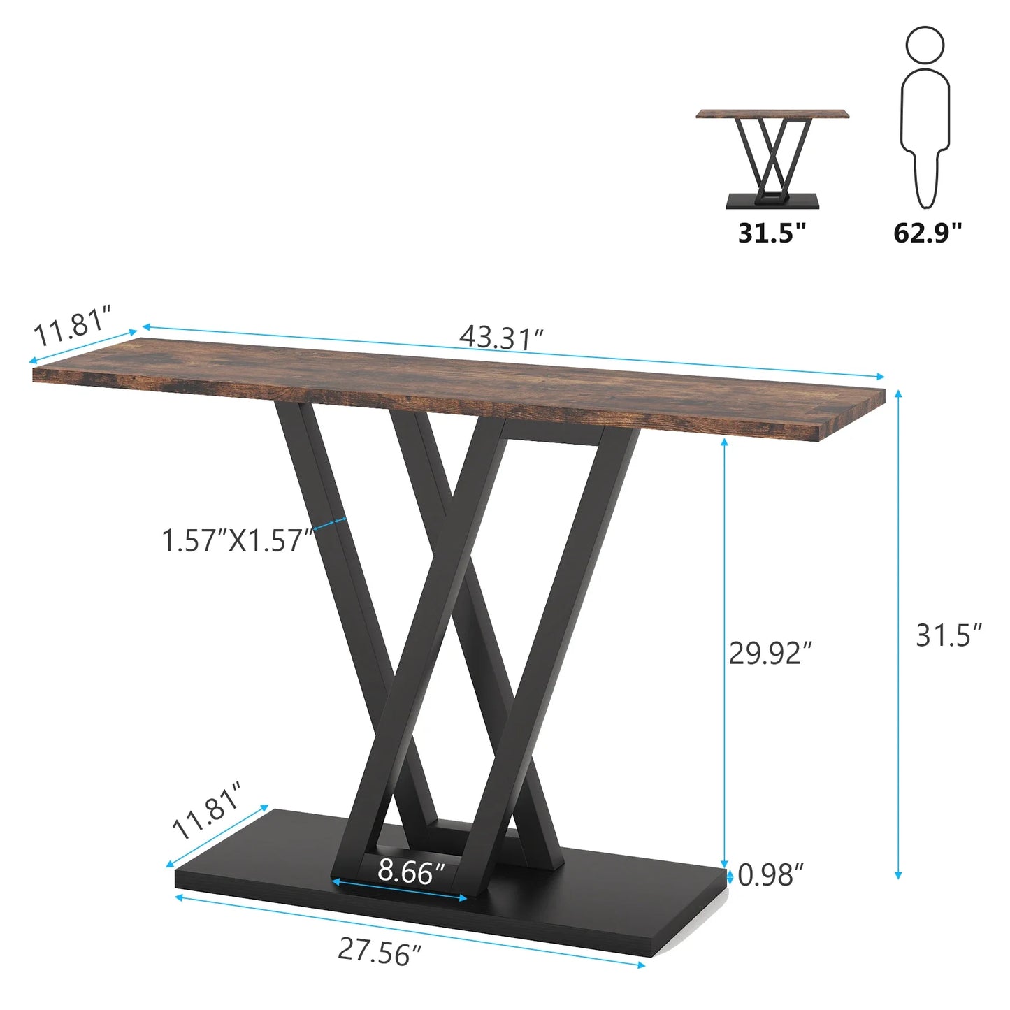 Timeless Hallway Console Table – Classic Design Meets Contemporary Nee - Orangme