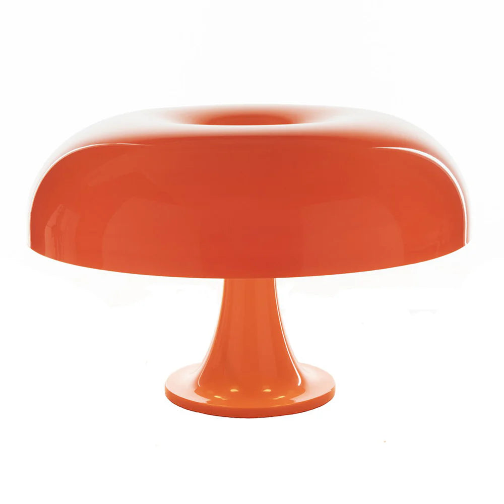 Designer Orange Mushroom Lamp | Timeless Decor